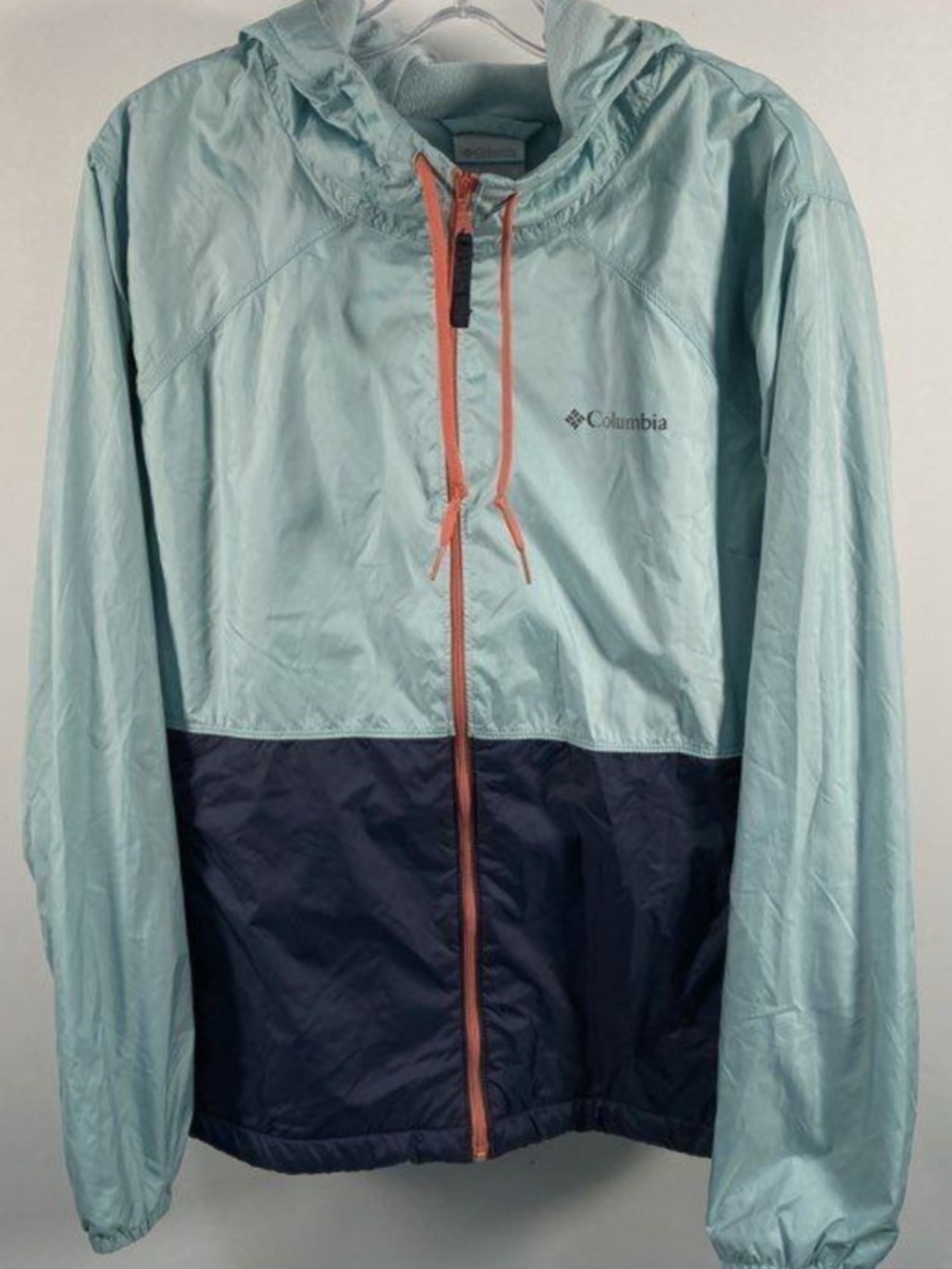 ColumbFlash Forward IIHooded Fleece Lined Windbreaker Jacket Size XL